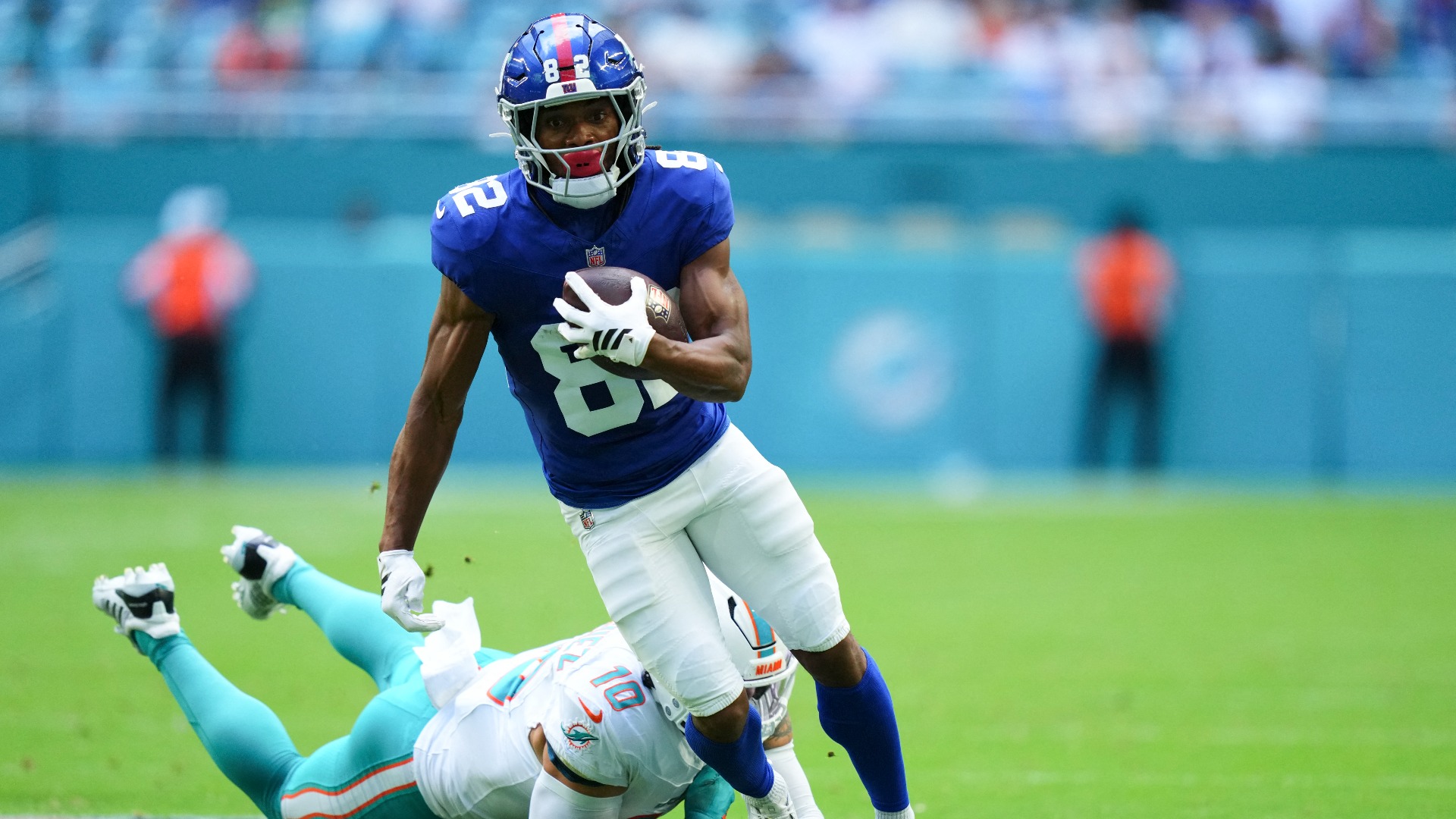 Video thumbnail for Giants’ Wide Receiver Depth Compromised by Calvin Austin Injury