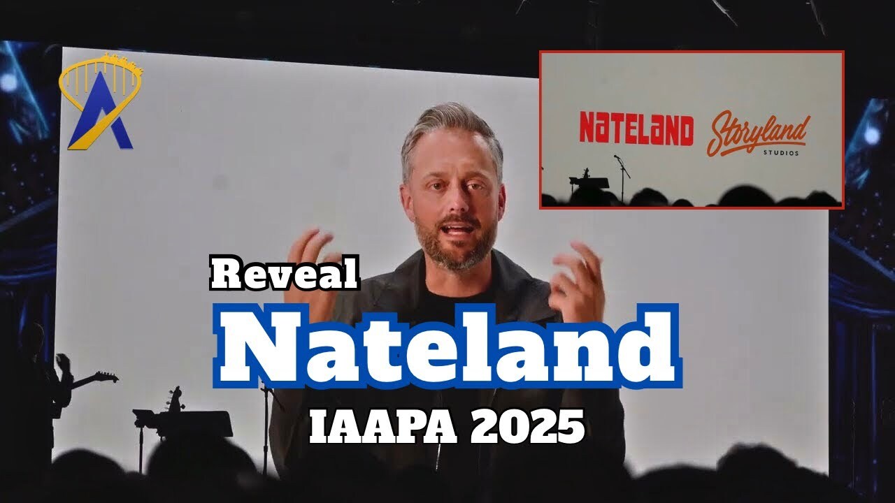 Video thumbnail for Nate Bargatze officially announces Nateland theme park for Nashville, Tenn.