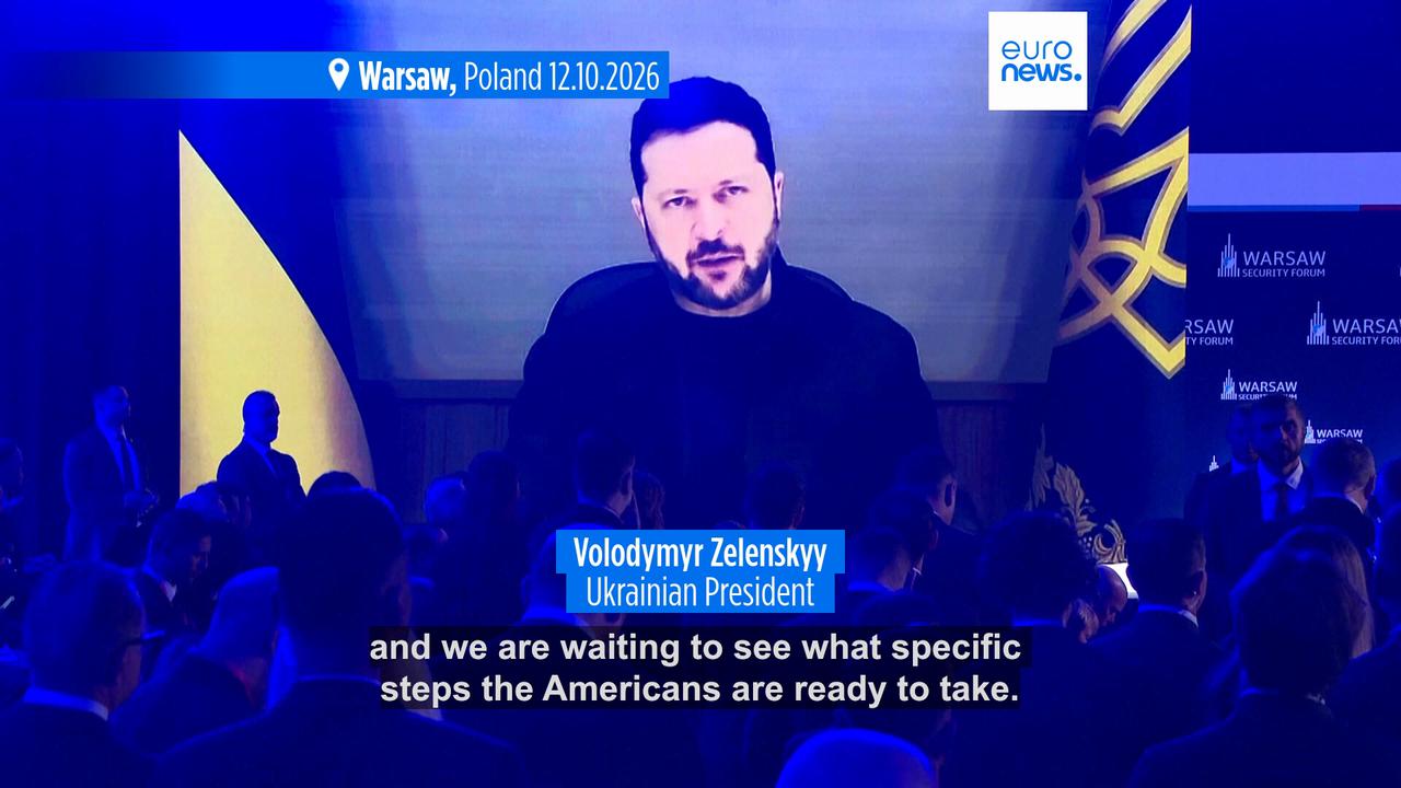Video thumbnail for Zelenskyy says Russia ignored Trump's 'energy ceasefire' and kept attacking Ukraine