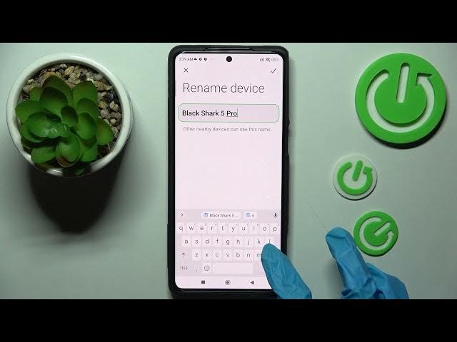 Video thumbnail for How to Change the Device Name on XIAOMI Black Shark 5 Pro - Rename the Phone