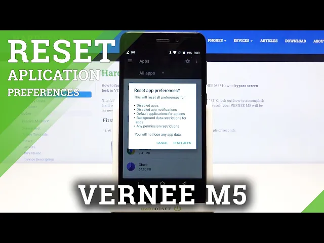 Video thumbnail for How to Set Default App Preferences on VERNEE M5 – Original App Settings