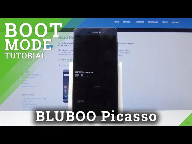 Video thumbnail for How to Enter & Quit Boot Mode in BLUBOO Picasso – Use Boot Mode