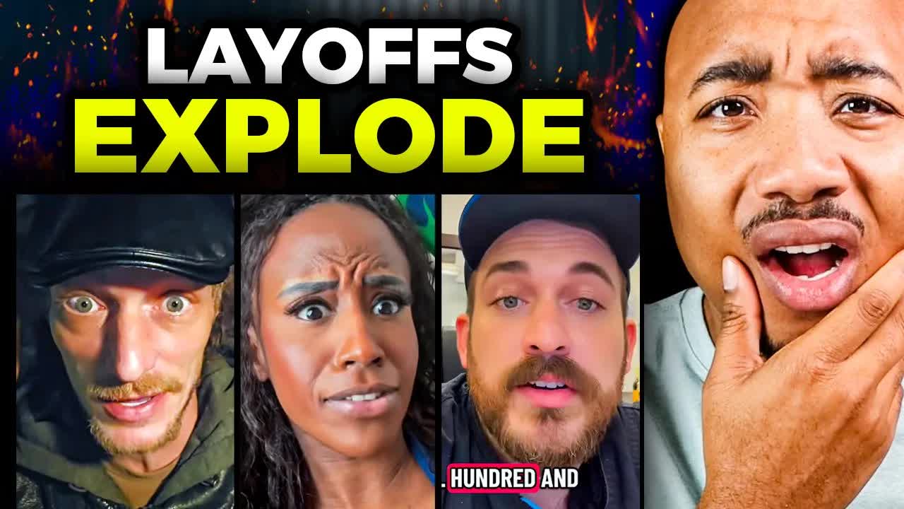 Video thumbnail for Orlando Miner: layoffs exploding! recession, job cuts, and the us economy