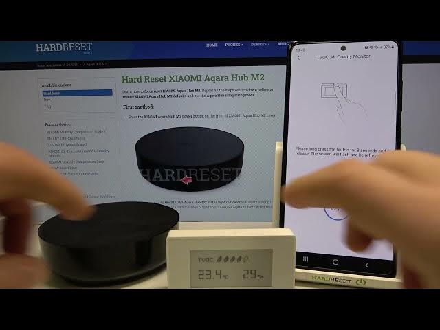 Video thumbnail for How to add XIAOMI Aqara Air Quality TVOC Monitor to Aqara Smart Home System - Xiaomi Aqara Hub Pair
