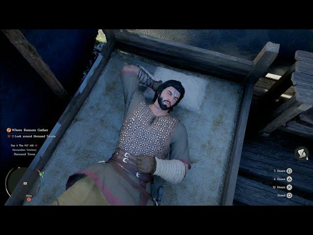 Video thumbnail for Crimson Desert - Chapter 1 The First Frontier: Temporary Lodgings | Sleep In Bed & Use Supply Chest