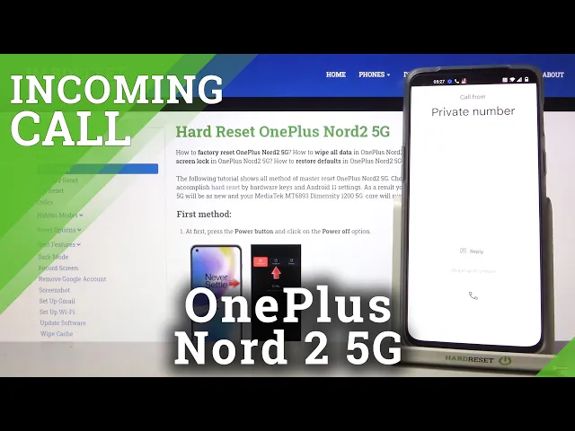 Video thumbnail for OnePlus Nord 2 5G Incoming Call & Options Review