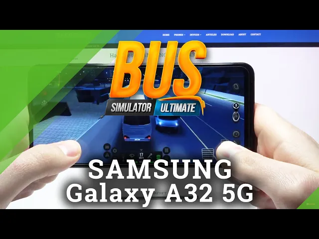 Video thumbnail for Bus Simulator Ultimate on Samsung Galaxy A32 5G  | Performance and Quality Checkup