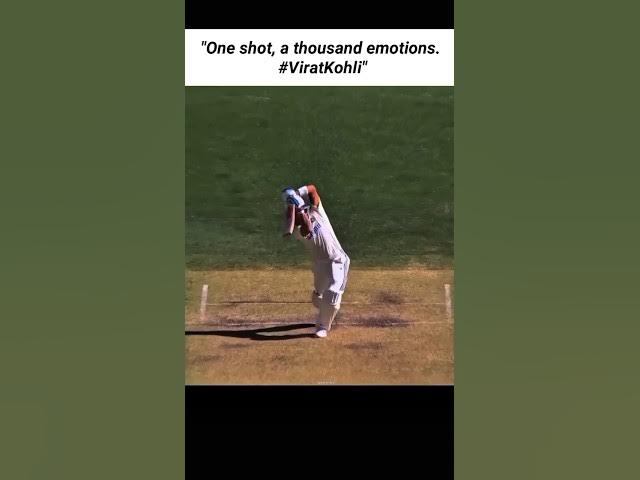 Video thumbnail for King Aura 💀🇮🇳  #viratkohli #coverdrive #india