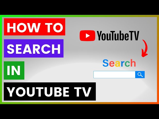 Video thumbnail for How To Search In YouTube TV? [in 2025]