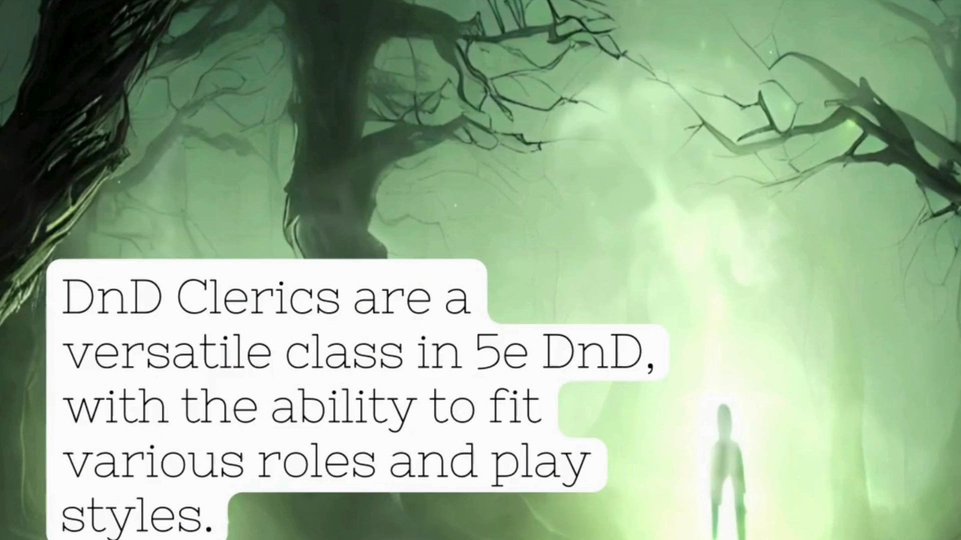 Video thumbnail for Cleric 5e : DnD 5th Edition Class Guide – RPGBOT