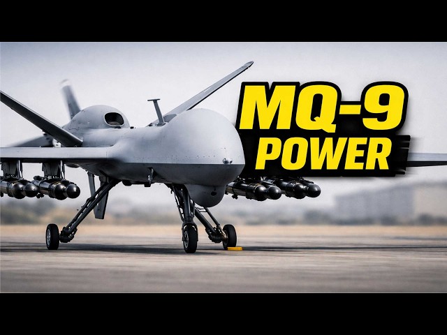 Video thumbnail for MQ-9 Drone Combat Power | General Atomics Interview