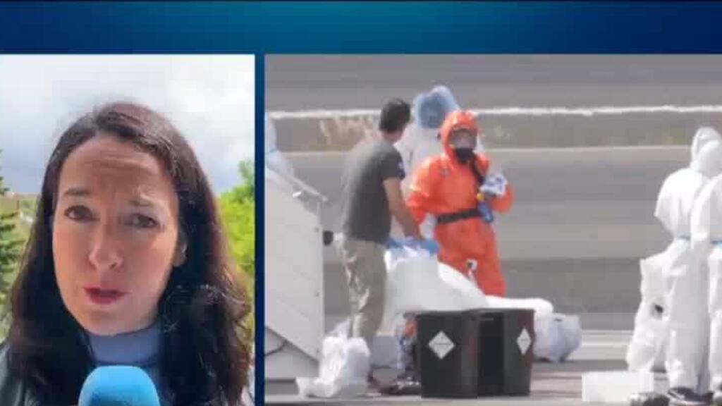 Video thumbnail for International evacuation underway as cruise ship passengers return home