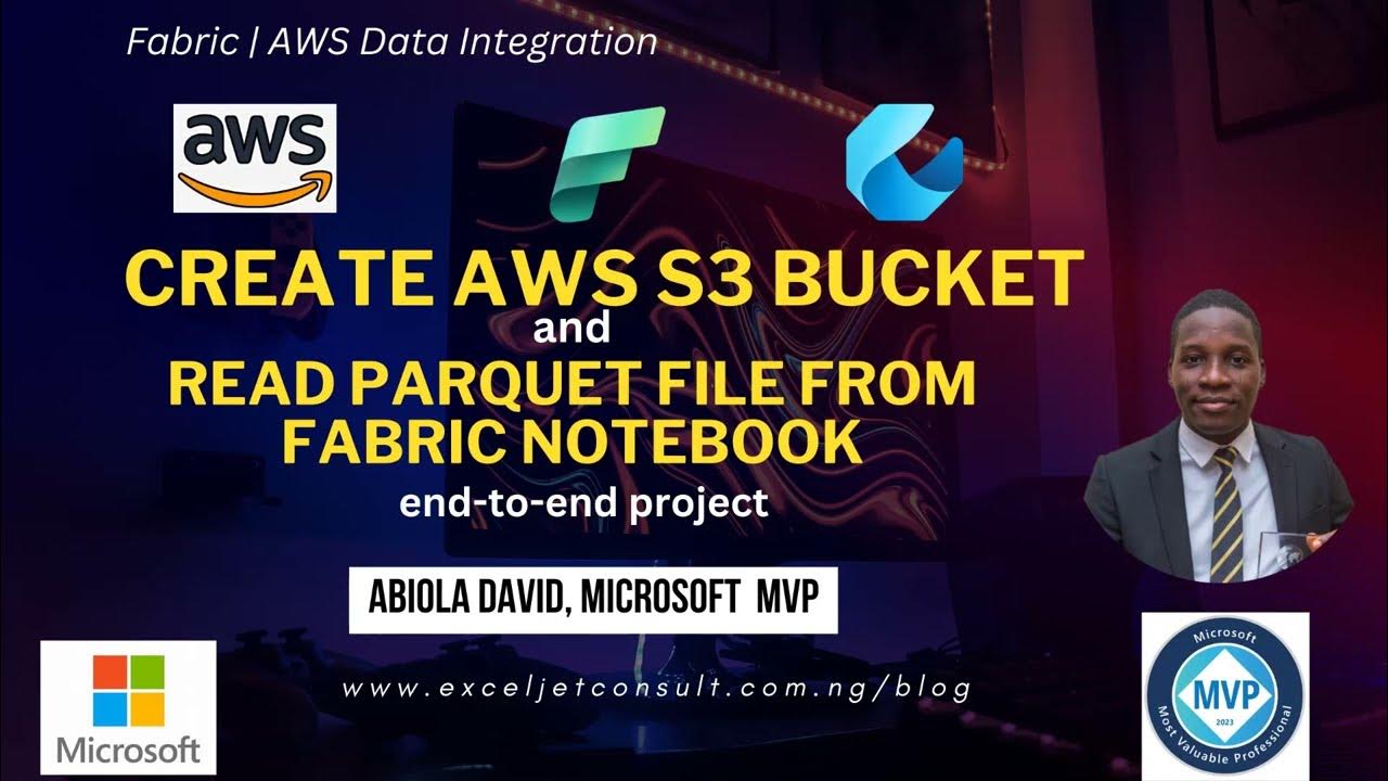 'Video thumbnail for Create AWS S3 Bucket and Read Parquet File from Fabric Notebook'