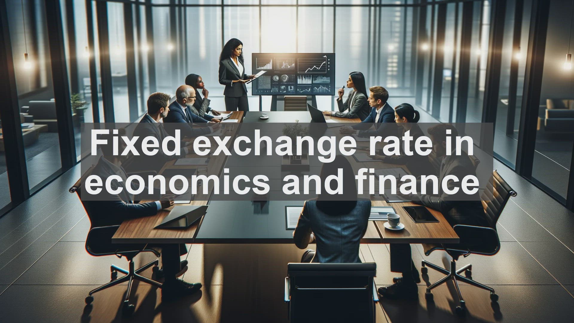 'Video thumbnail for Fixed exchange rate in economics and finance'