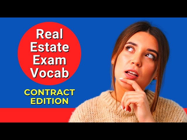 Video thumbnail for Real Estate Contract Vocabulary (38 Must-Know Terms)