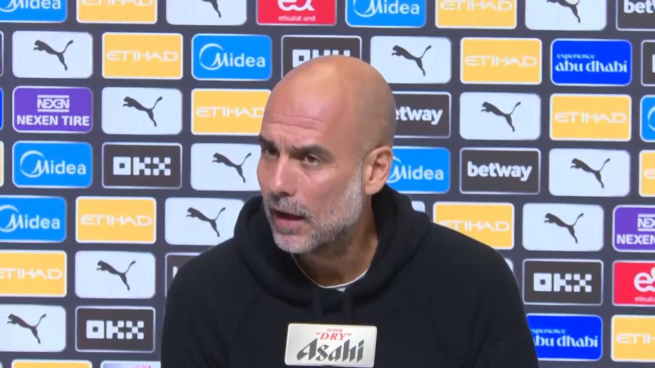 Video thumbnail for 'Don't believe in these kind of things' - Moody Guardiola ahead of Fulham