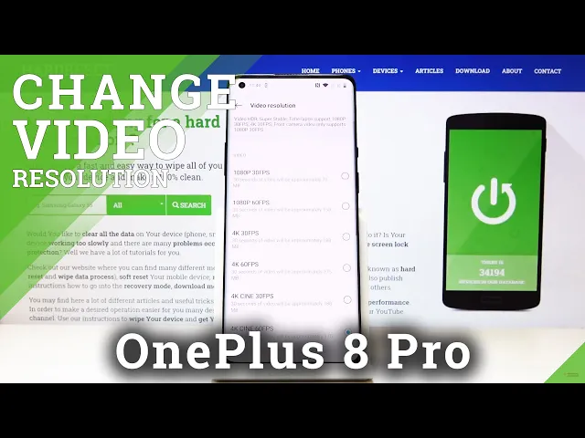 Video thumbnail for How to Change Video Quality in OnePlus 8 Pro – Camera Settings