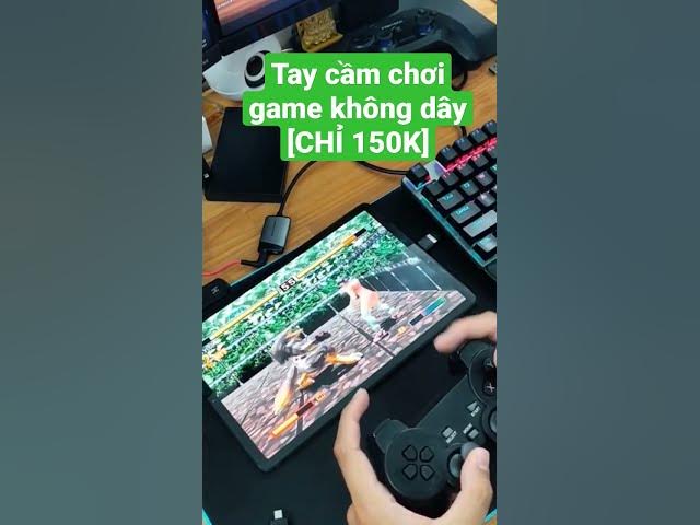 Video thumbnail for [Chỉ 150k] Tay cầm chơi game 2.4G không dây giá rẻ phím Xbox360 | L-N-P CHANNEL