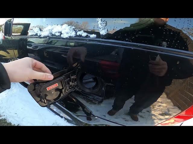 Video thumbnail for How to Open Gas Tank in Nissan Pathfinder (2004 – 2014 ) | Unlock Fuel Filler