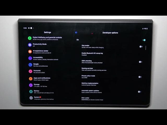 Video thumbnail for How to Enable/Disable Demo Mode on a LENOVO Yoga Tab 11