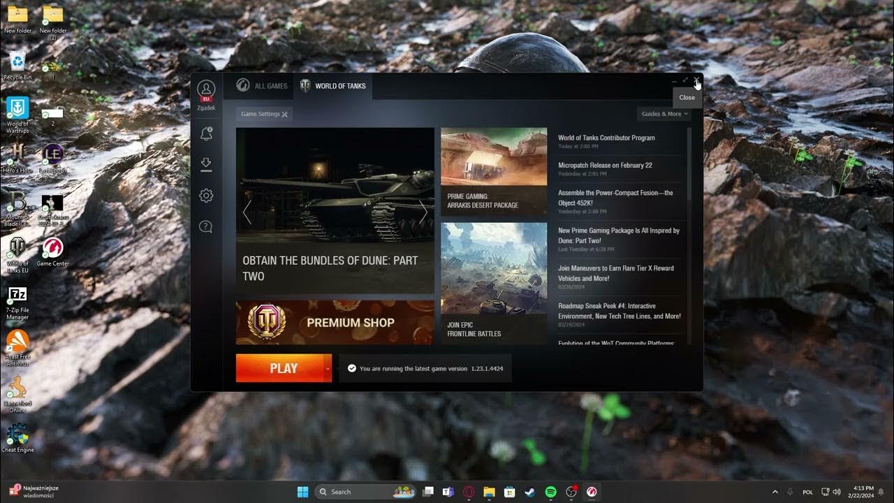 Video thumbnail for How To Prevent World Of Tanks Launcher From Minimizing When Closing