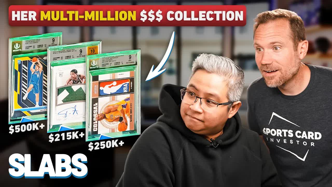 Video thumbnail for Sports Card Investor: black jaded wolf reveals her multi-million dollar sports card collection