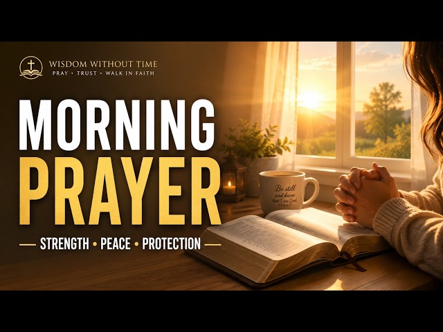 Video thumbnail for Powerful Morning Prayer for Strength, Peace and Protection