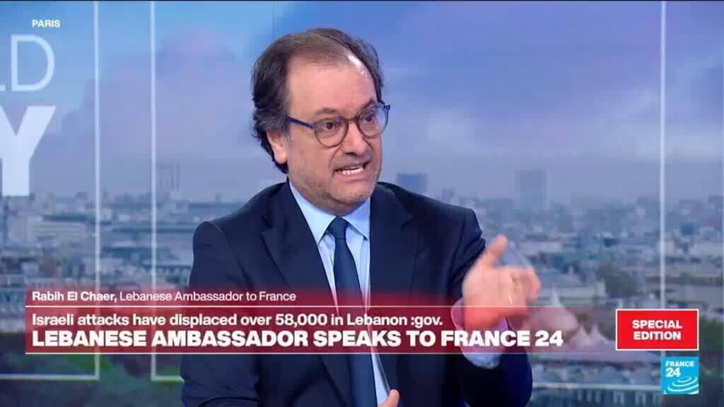 Video thumbnail for The Lebanese ambassador to France speaks to FRANCE 24