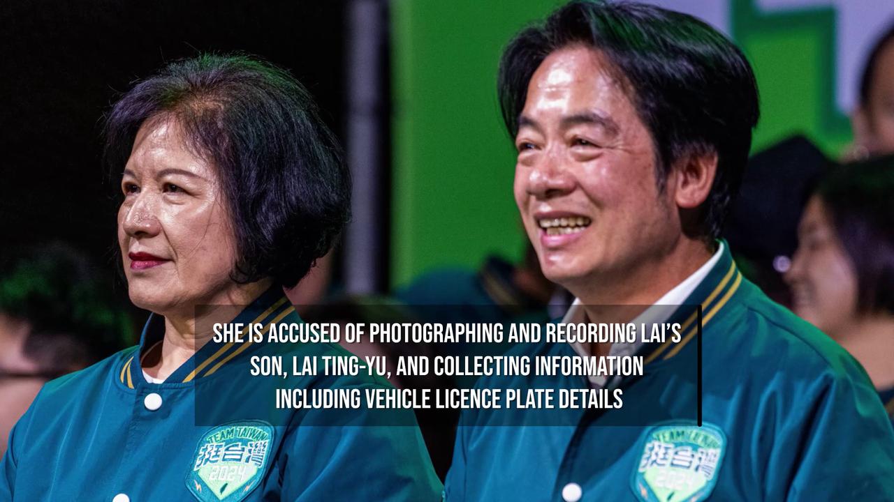 Video thumbnail for California Woman Accused of Spying on Taiwan President's Family for China.