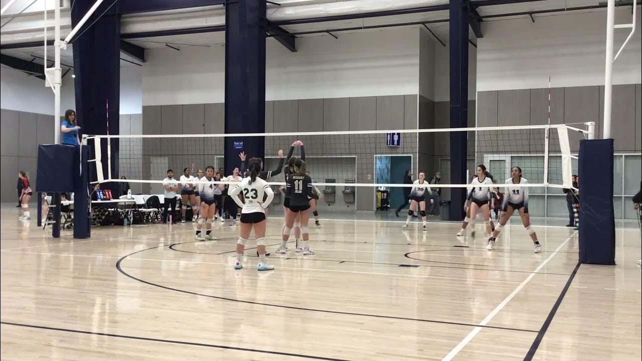 Video thumbnail for Academy Volleyball Club 16HP Denny Volleyball Game