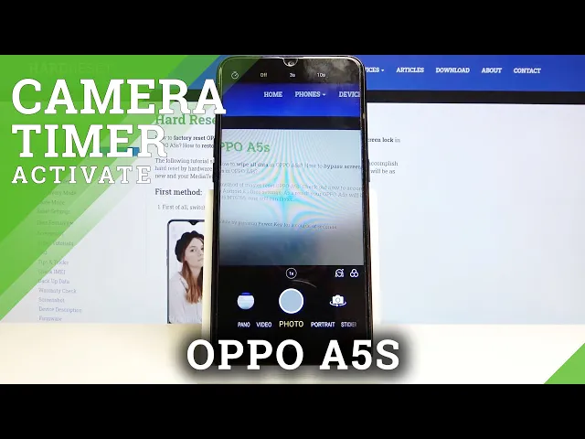 Video thumbnail for How to Set Camera Timer on OPPO A5S - Enable Camera Timer