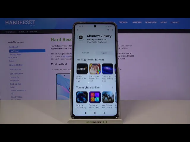 Video thumbnail for How to Download & Install Live Wallpaper in XIAOMI Mi 10T Lite – Apply Shadow Galaxy Wallpaper