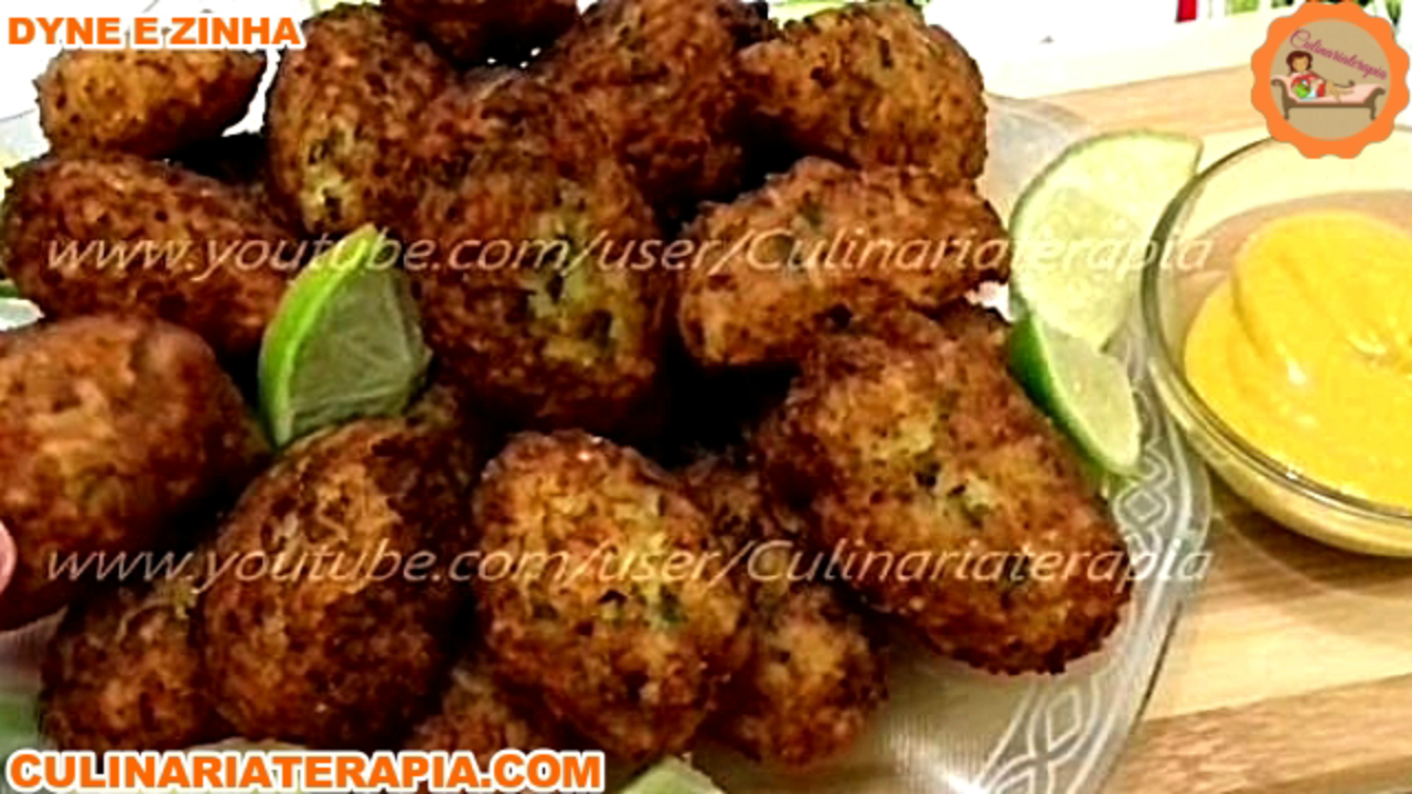 'Video thumbnail for Aprenda Como Fazer Bolinho de Arroz de Peixe Salgadinho Fácil e Rápido Ensinado por Especialista'