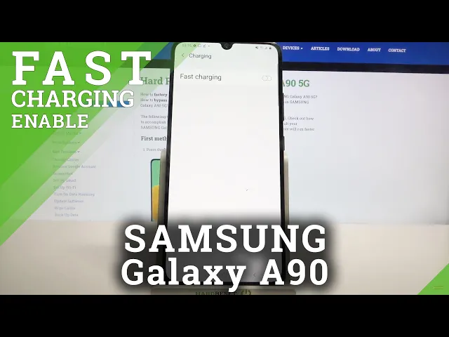 Video thumbnail for SAMSUNG Galaxy A90 – Activate & Disable Fast Charging Feature