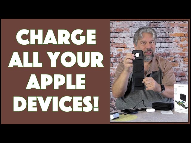Video thumbnail for Mophie 3-in-1 Travel Charger with MagSafe (2023) -- UNBOXING & REVIEW