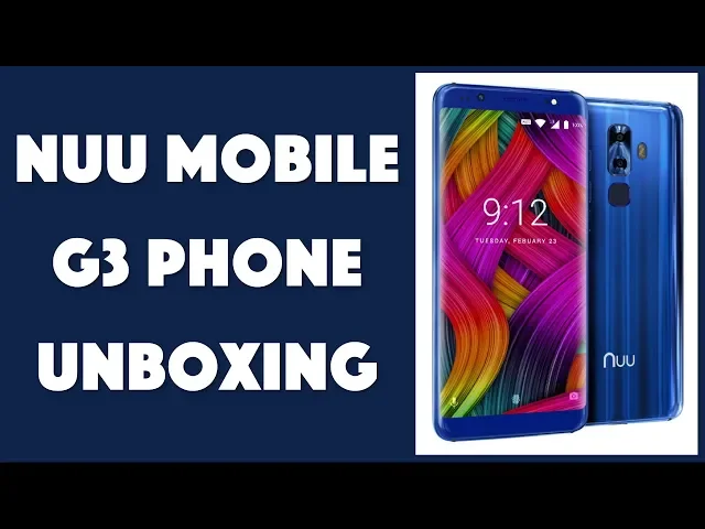 Video thumbnail for NUU Mobile G3 Android 8.0 Smartphone Unboxing