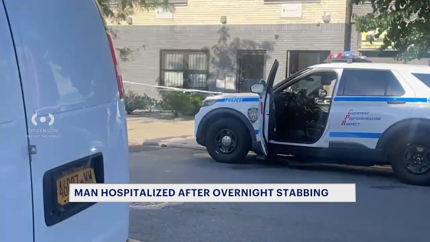 Video thumbnail for Man in critical condition after stabbing in Bronx apartment