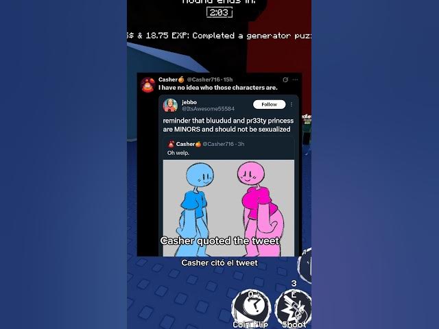 Video thumbnail for Forsaken Player Ragebaits an Artist #shorts #roblox #forsaken