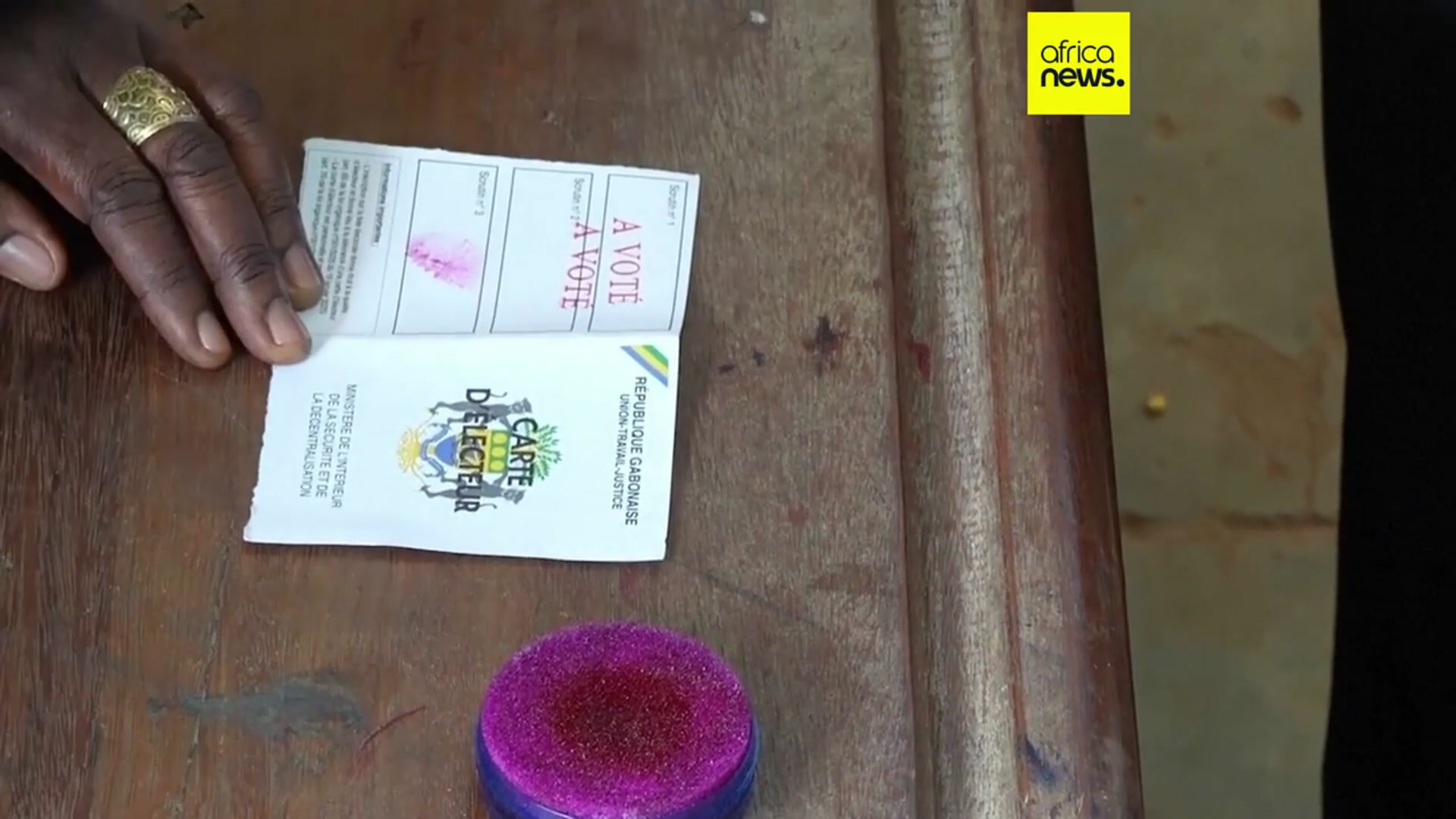 'Video thumbnail for Gabon’s president’s party wins most seats in first legislative elections since 2023 coup'