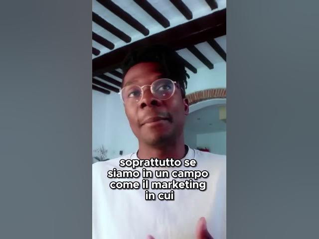 Video thumbnail for Perché Documentare la Tua Vita è Importante #lavorodigitale #digitalmarketing