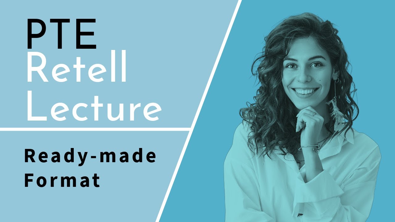 Video thumbnail for PTE Retell Lecture Format and Sample Answer