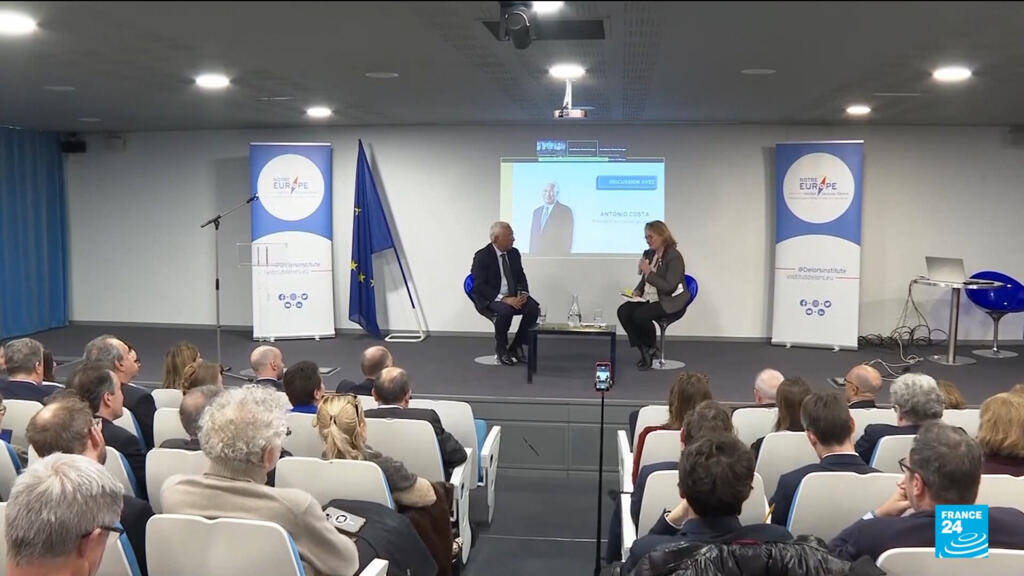 Video thumbnail for Antonio Costa says Europe cannot accept US 'threat to interfere'