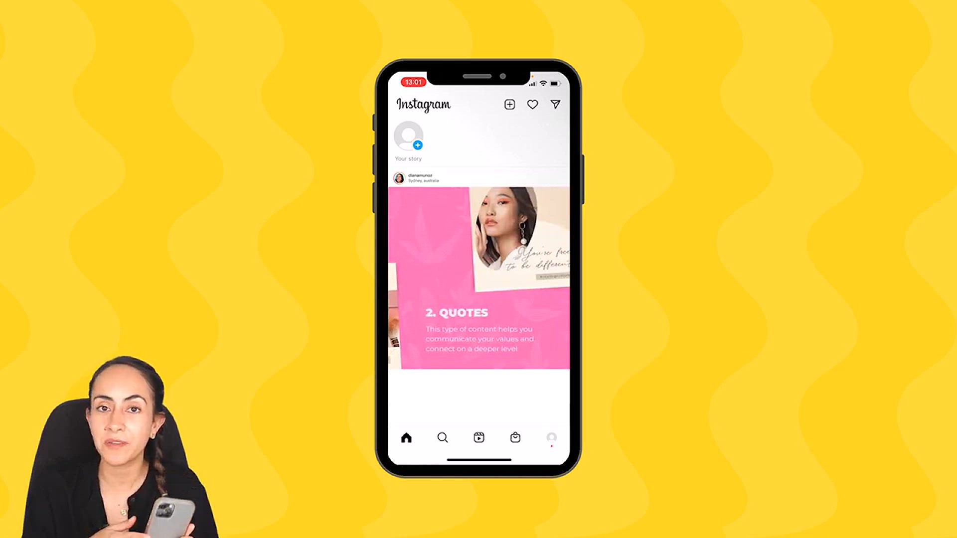 'Video thumbnail for How to Create a Seamless INSTAGRAM CAROUSEL with Canva from a MOBILE Phone [2022]'