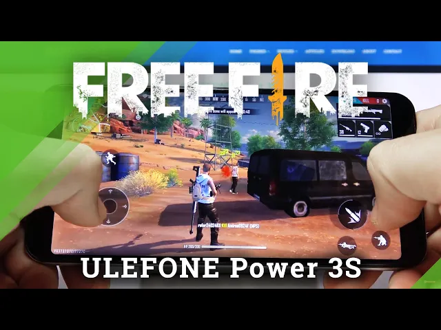 Video thumbnail for Garena Free Fire on ULEFONE Power 3S – Gaming Quality