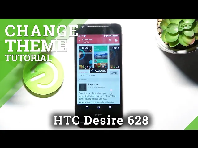 Video thumbnail for How to Change Device Theme on HTC Desire 628 – Set New Theme