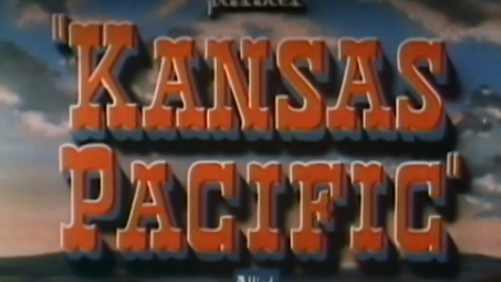 Video thumbnail for Kansas Pacific (1953)