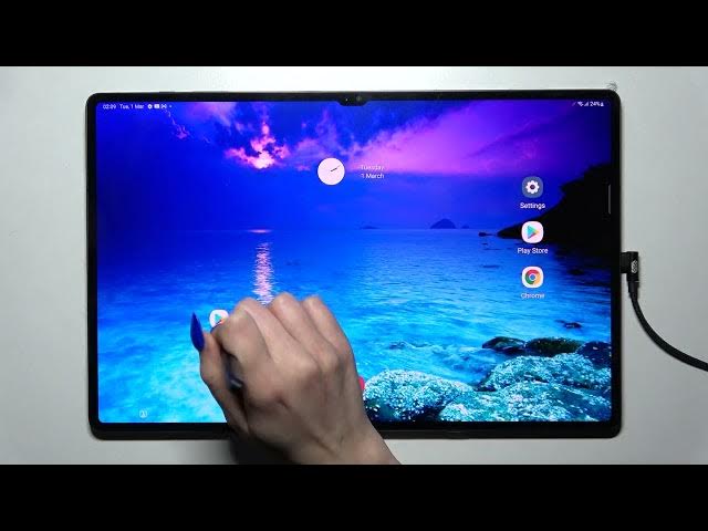 Video thumbnail for Samsung Galaxy Tab S8 Ultra - How To Open Apps In Pop Up View (Floating Windows)