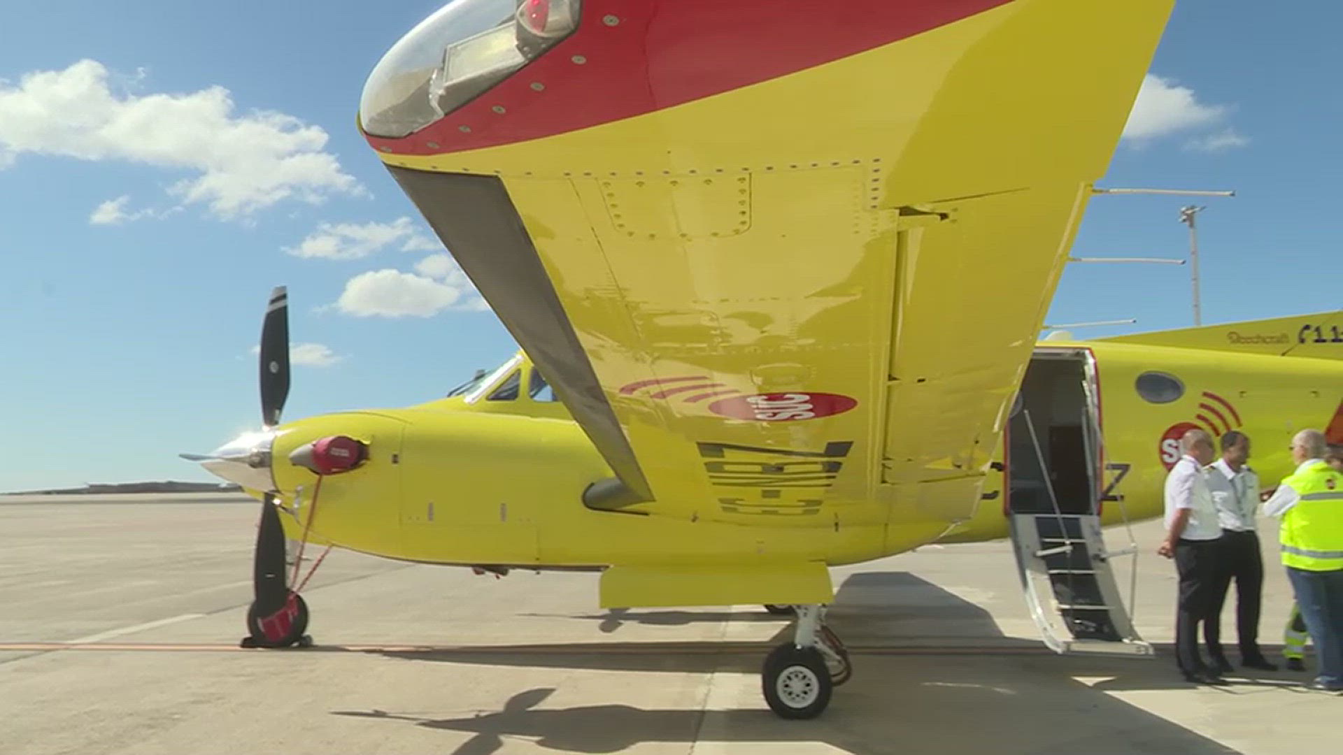 'Video thumbnail for Vorstellung Rettungsflugzeug auf den Kanaren'