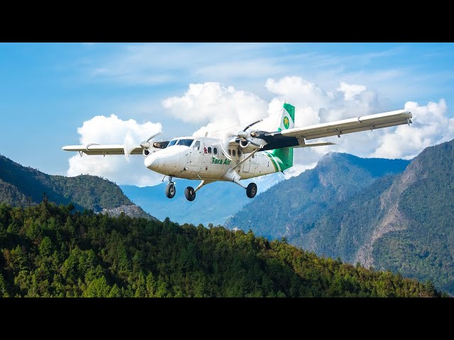 Video thumbnail for Nepal's LUKLA - The World's Most Dangerous Airport (Landing & Takeoff)