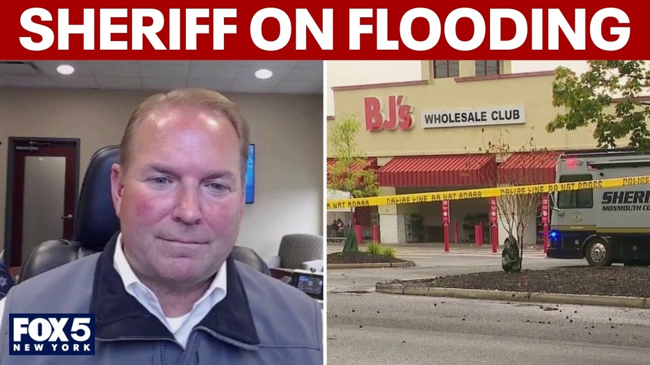 Video thumbnail for Monmouth County Sheriff talks partial roof collapse